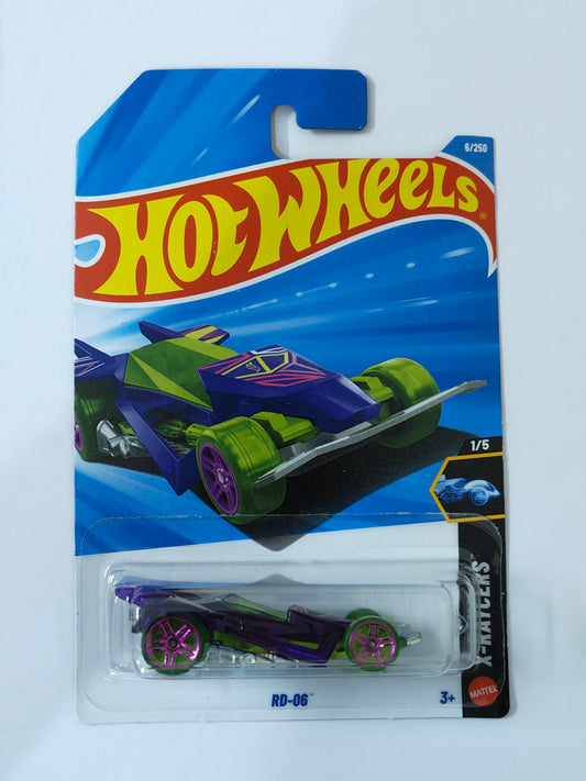 Hot Wheels RD-06 Diecast Car 1:64 Scale - Fantasy Car Collection