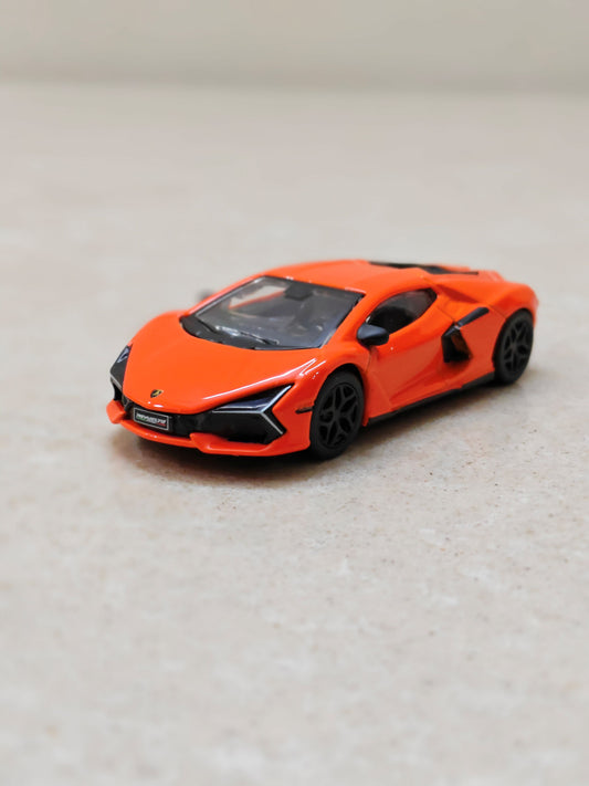 Bburago Lamborghini Revuelto Orange Diecast Car 1:64 Scale