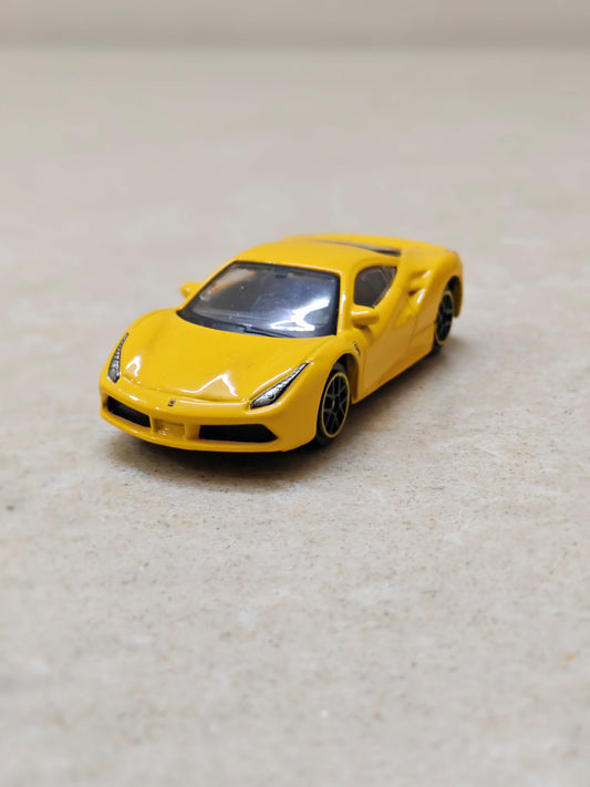 Bburago Ferrari 488 GTB Diecast Car 1:64 Scale
