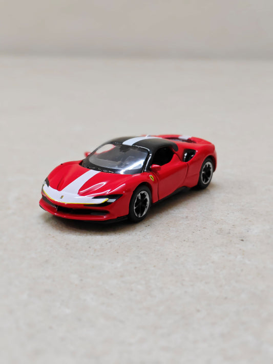 Bburago Ferrari SF90 Stradale Assetto Fiorano Diecast Car 1:64 Scale