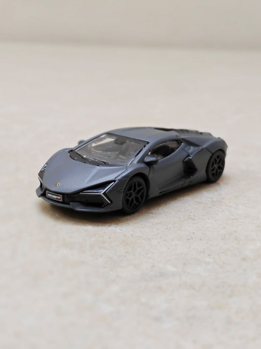 Bburago Lamborghini Revuelto Grey Diecast Car 1:64 Scale