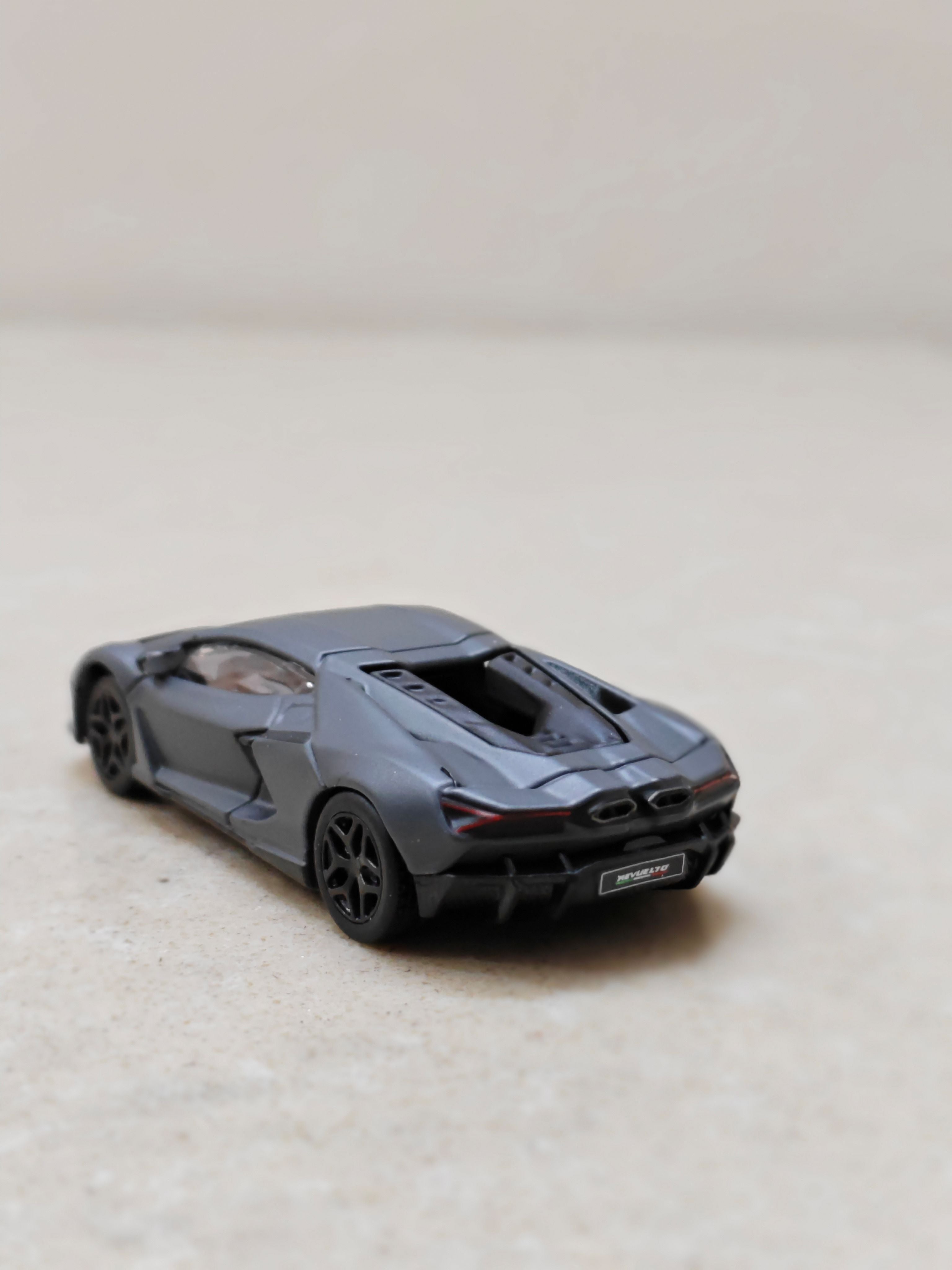 Bburago Lamborghini Revuelto Grey Diecast Car 1:64 Scale