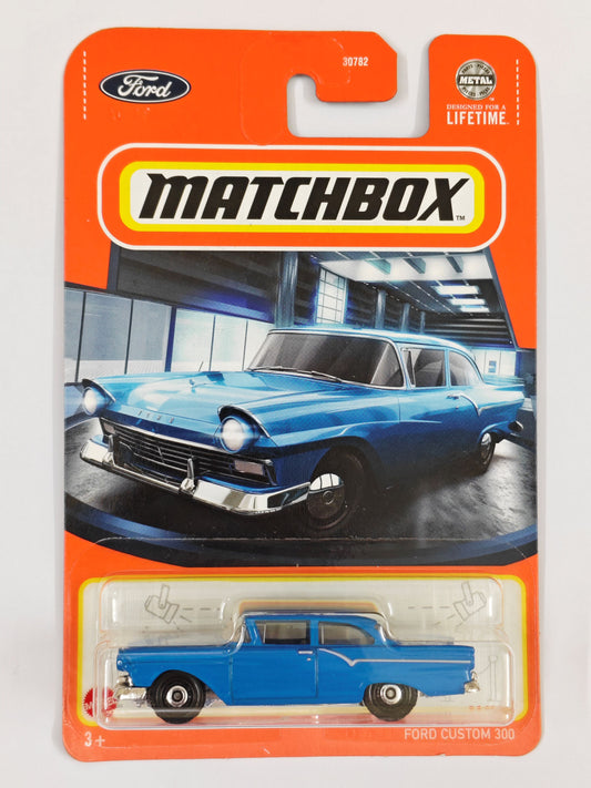 Matchbox Imported Ford Custom 300 Diecast Car 1:64 Scale - Vintage Car Collection