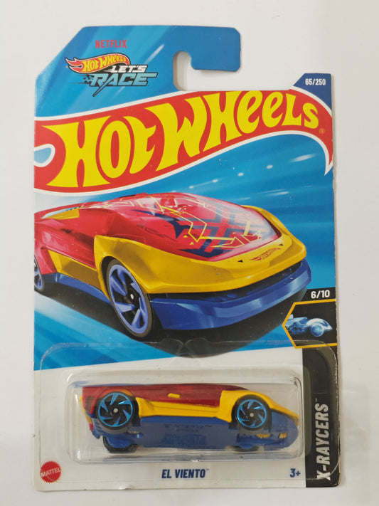 Hot Wheels D Case El Viento Diecast Car 1:64 Scale