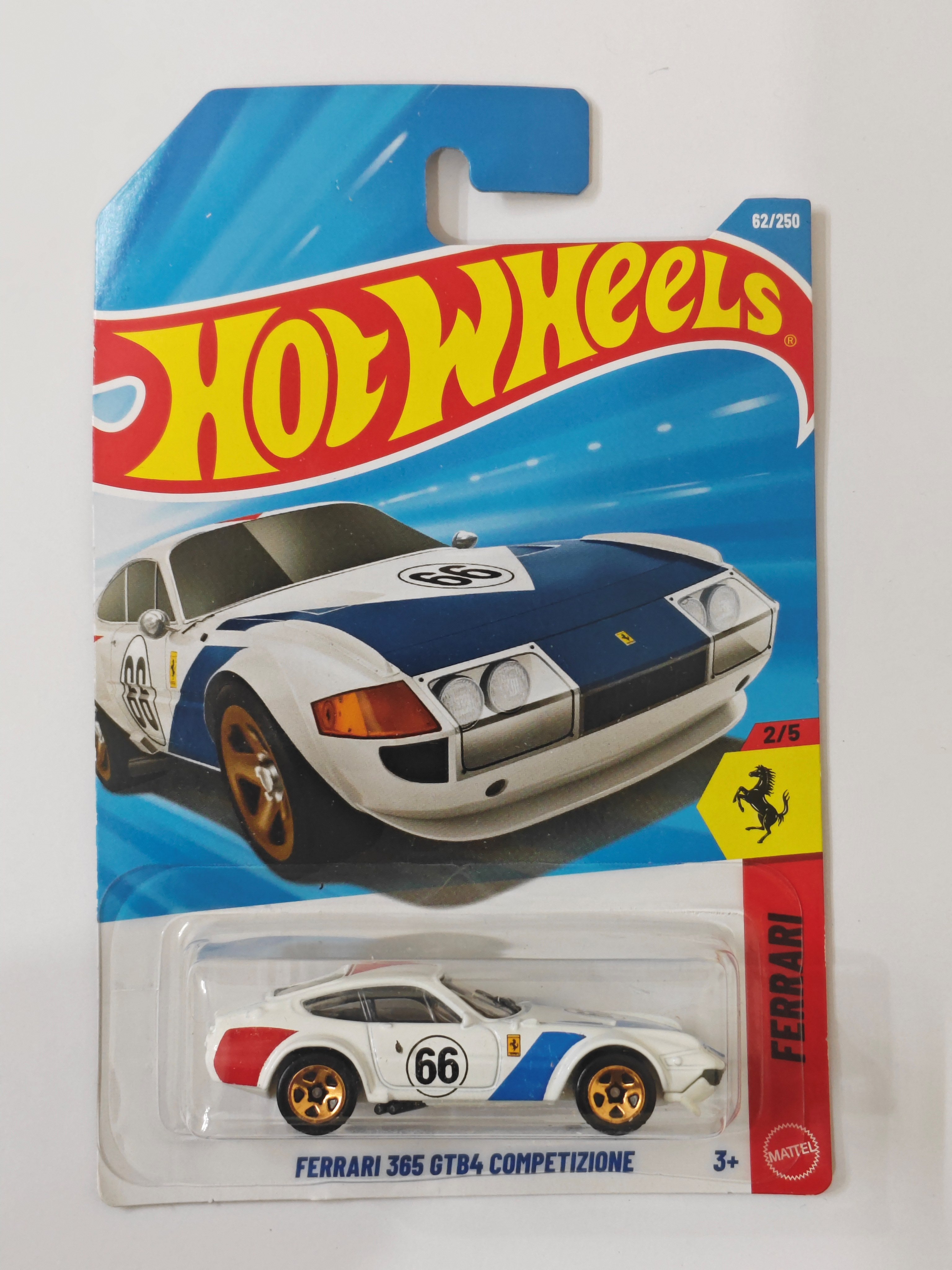 Hot Wheels D Case Ferrari 365 GTB4 Competizione Diecast Car 1:64 Scale