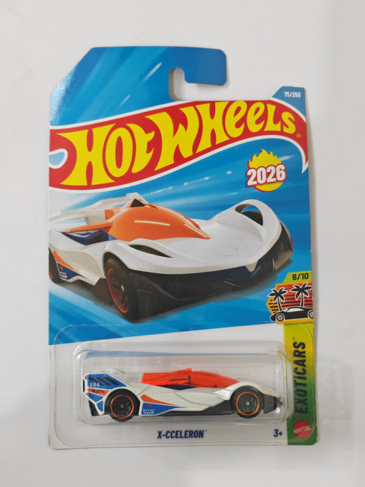 Hot Wheels E Case X- Cceleron Diecast Car 1:64 Scale