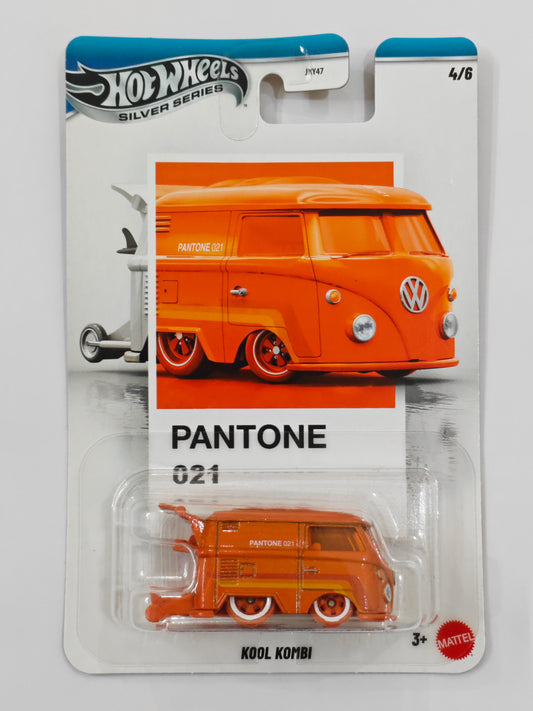 Hot Wheels Silver Series Pantone 021 Kool Kombi Diecast Car 1:64 Scale