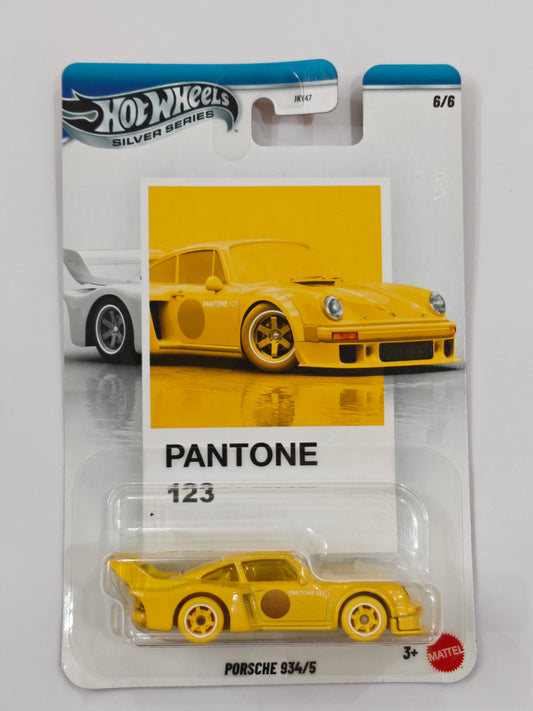 Hot Wheels Silver Series Metal on Metal Pantone 123 Porsche 934/5 Diecast Car 1:64 Scale