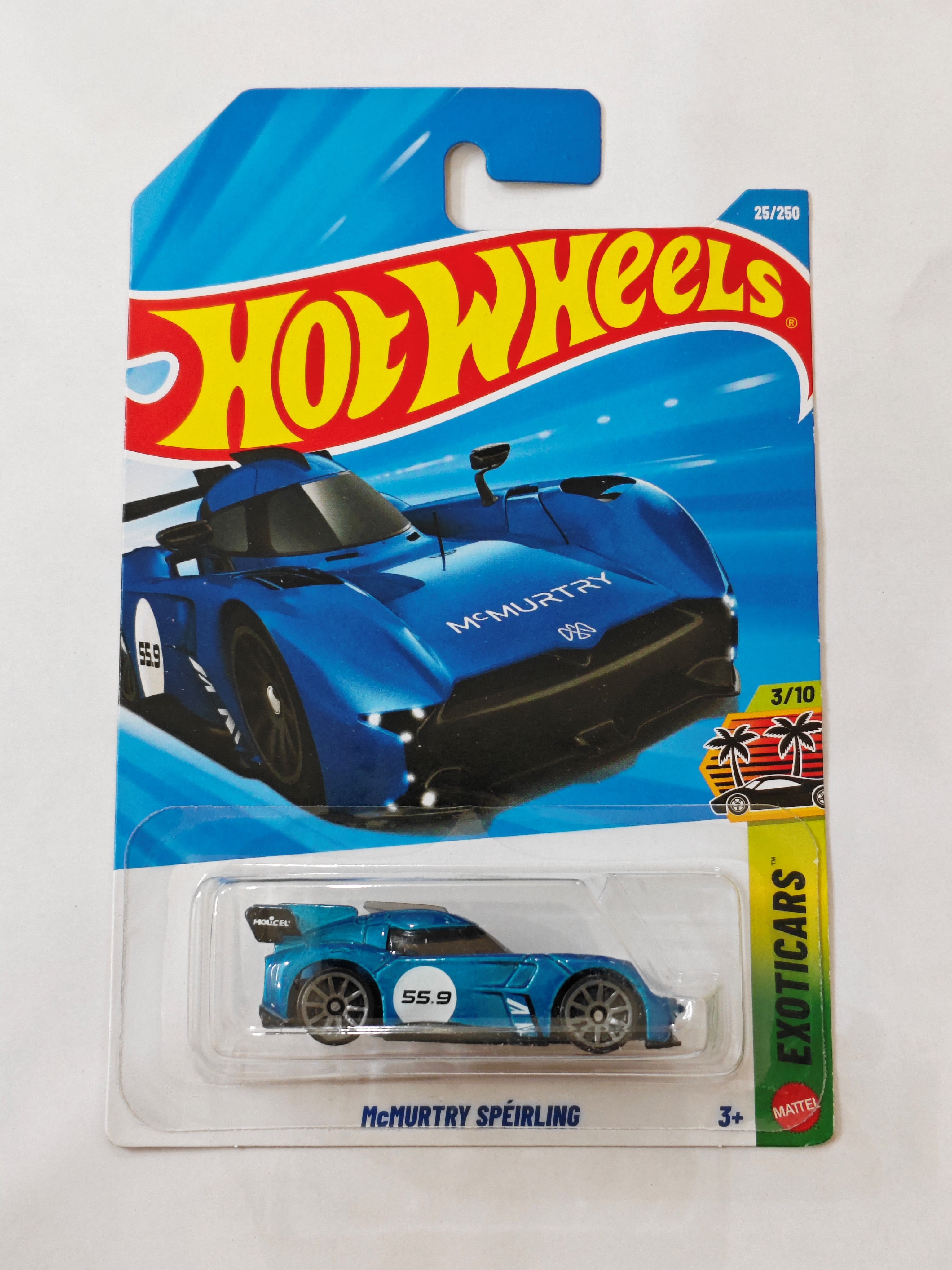 Hot Wheels Imported C Case McMurtry Speirling Diecast Car 1:64 Scale
