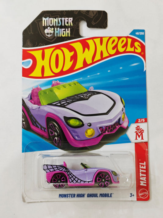 Hot Wheels Imported C Case Monster High Ghoul Mobile Diecast Car 1:64 Scale