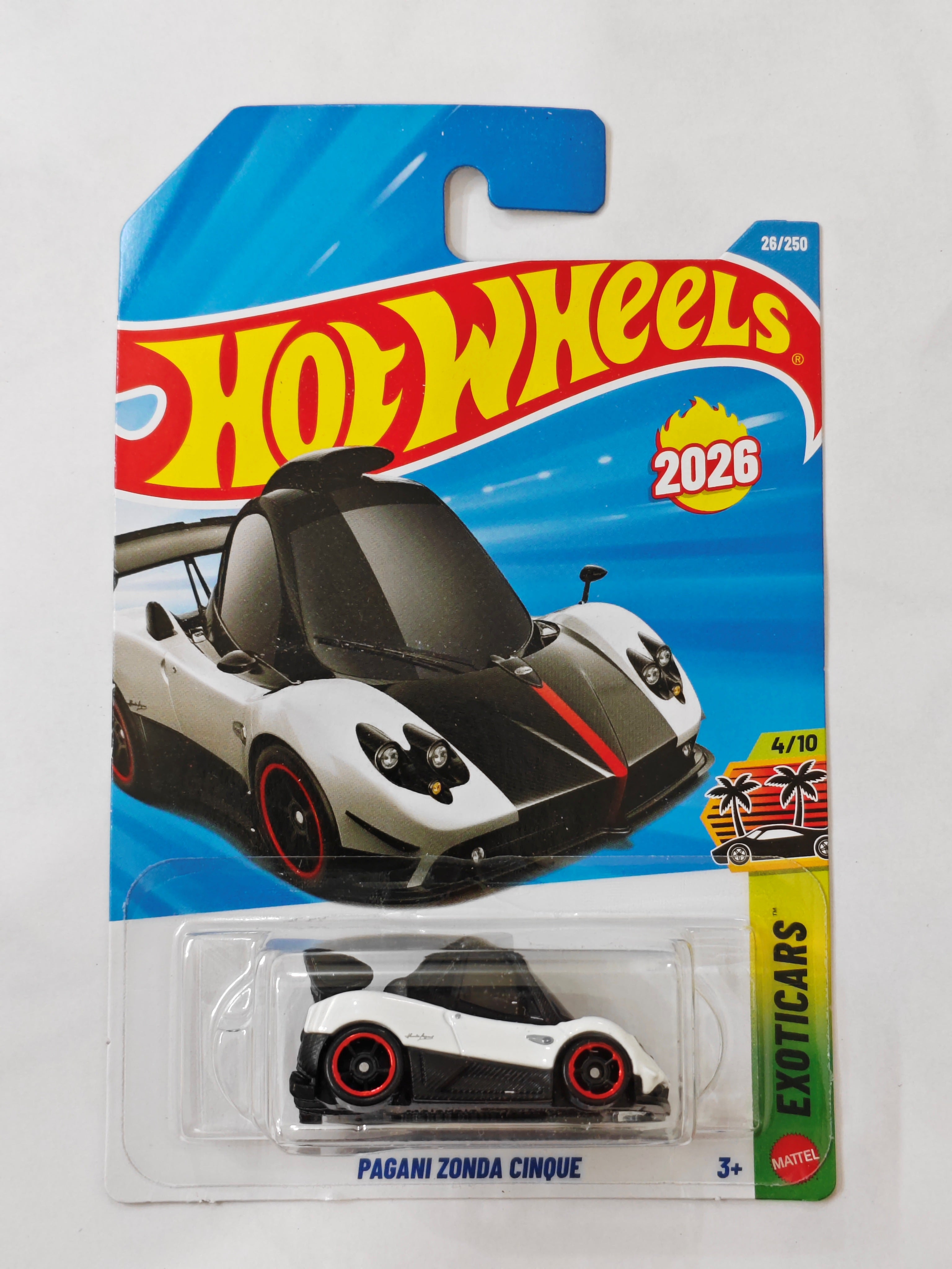 Hot Wheels Imported C Case Pagani Zonda Cinque Diecast Car 1:64 Scale