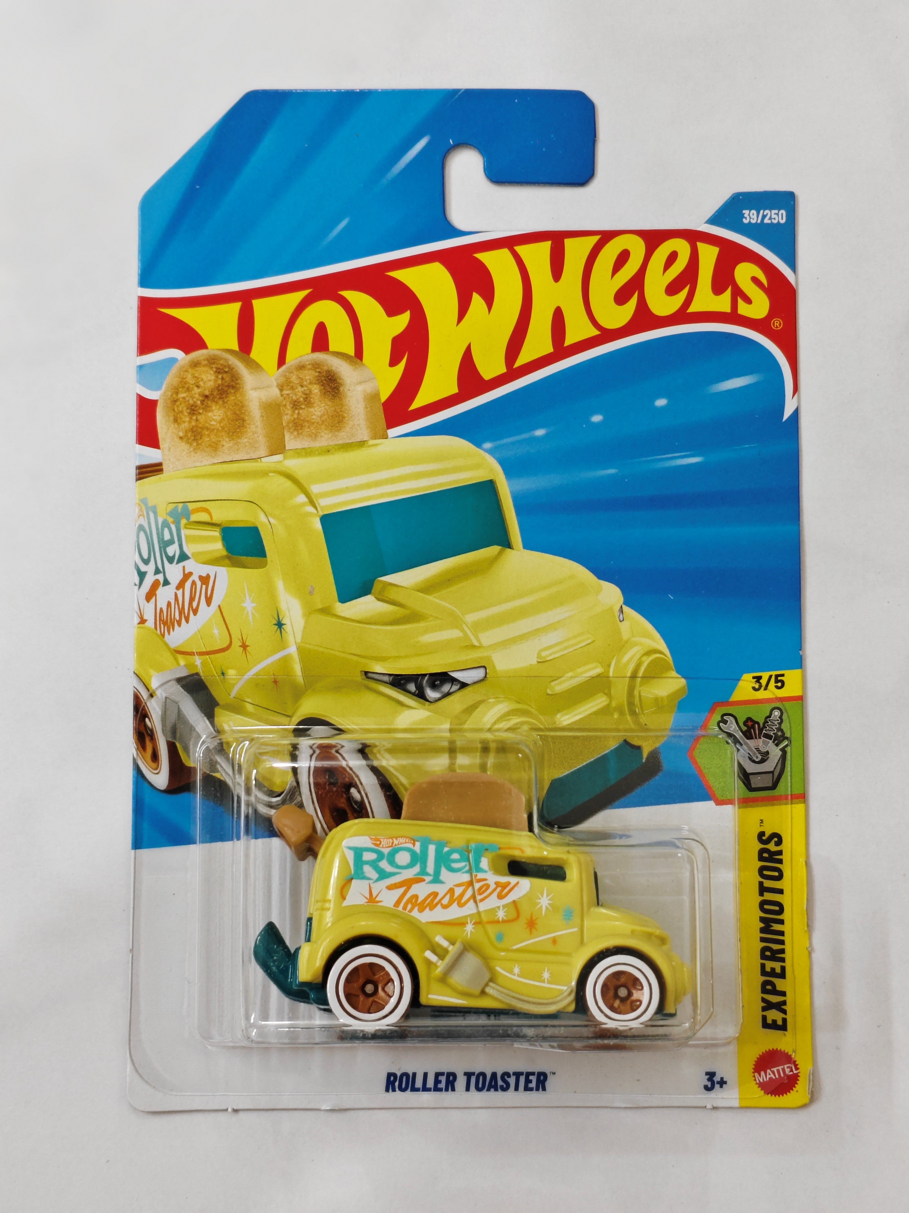 Hot Wheels Imported C Case Roller Toaster Diecast Car 1:64 Scale