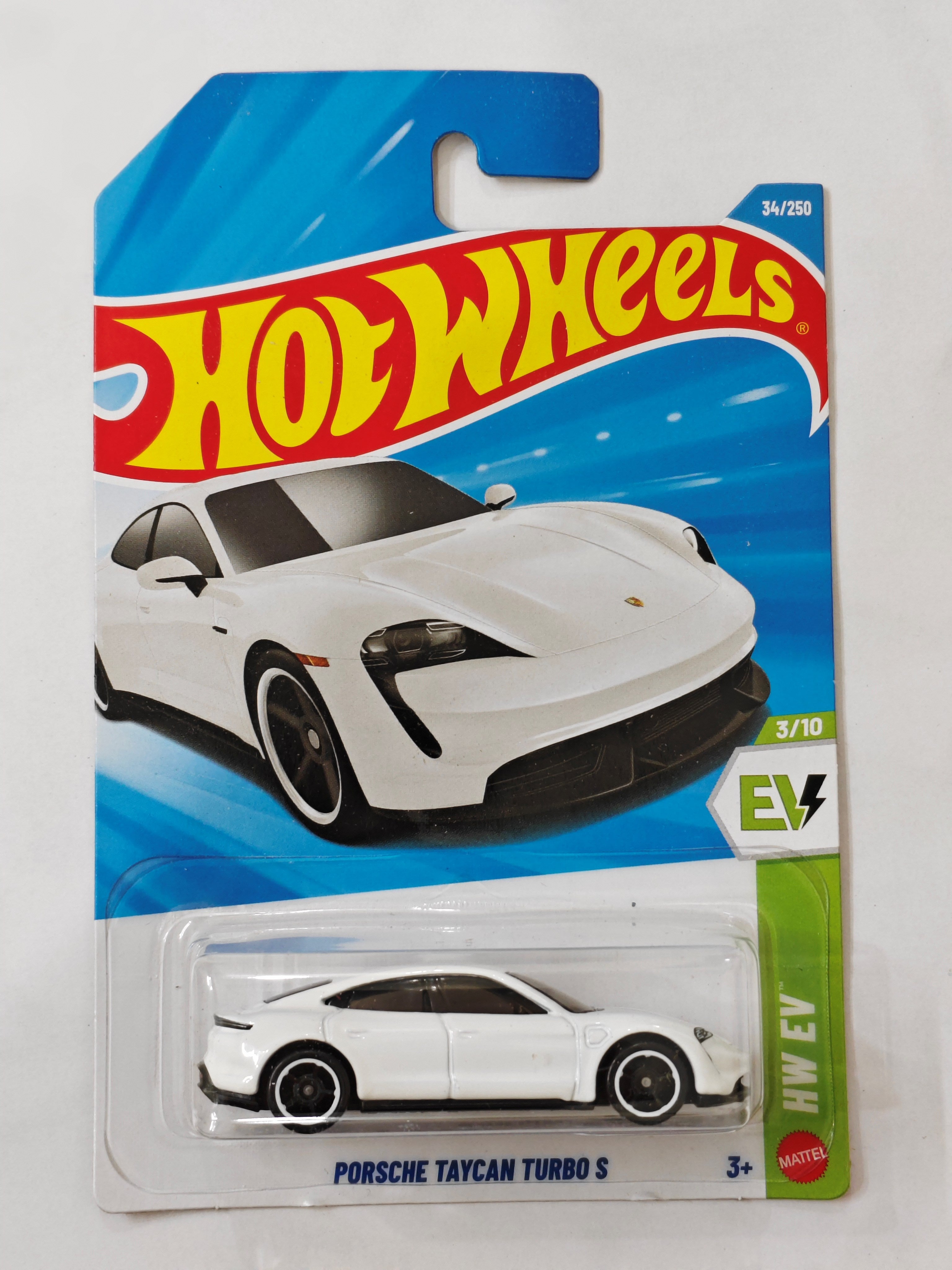 Hot Wheels Imported C Case Porsche Taycan Turbo S Diecast Car 1:64 Scale
