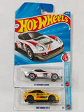 Hot Wheels D Case EL Segundo Coupe & 1985 Honda CR-X Diecast Car 1:64 Scale (Sold as a set)