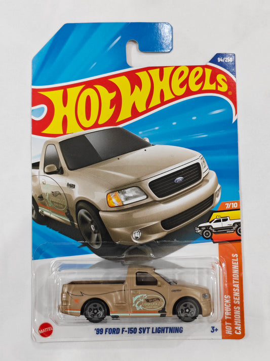 Hot Wheels 99 Ford F 50 SVT Lightning Diecast Car 1:64 Scale M25
