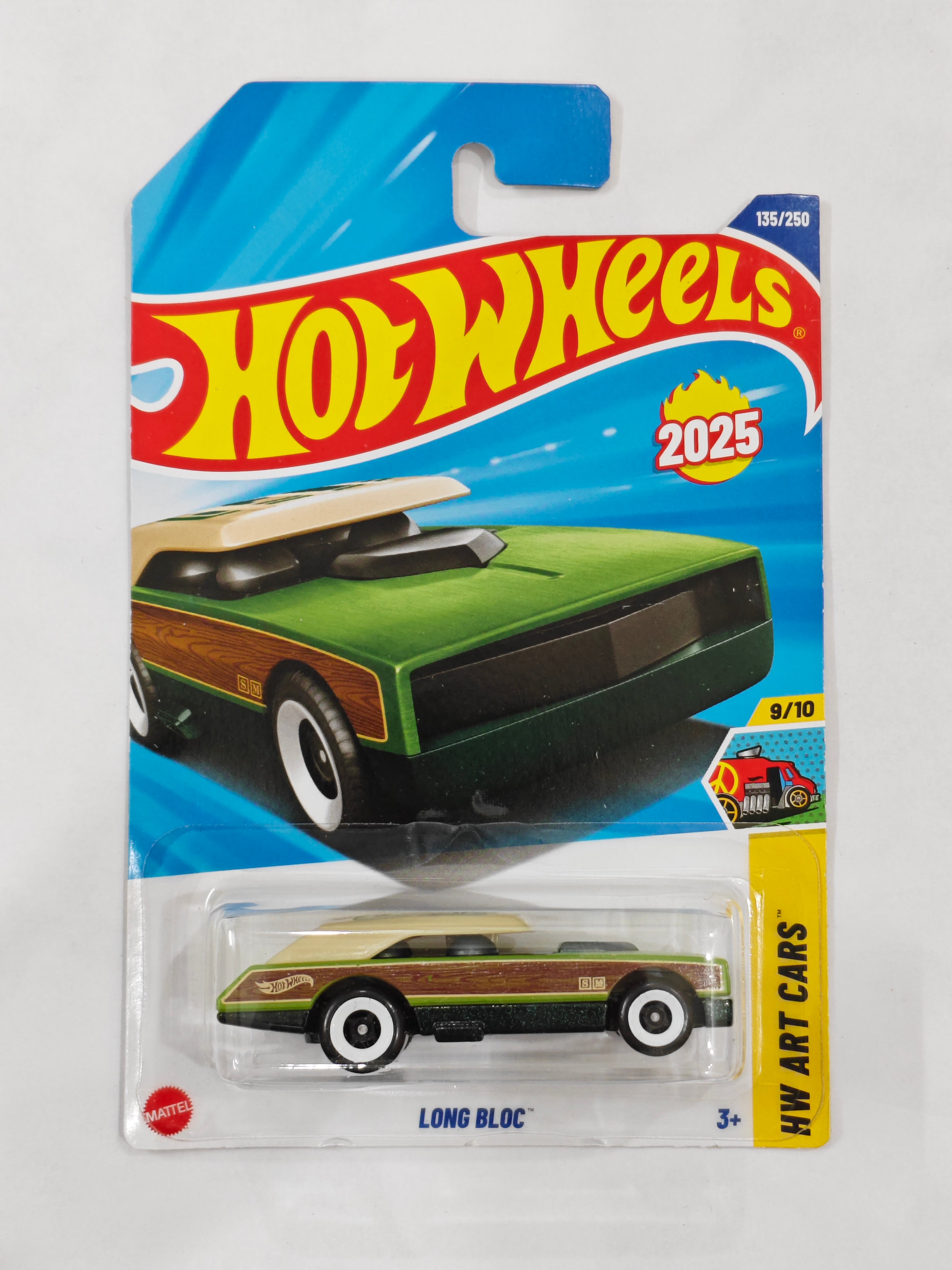 Hot Wheels Long Bloc Diecast Car 1:64 Scale M25