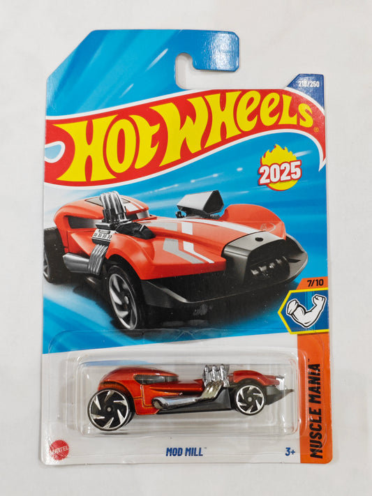 Hot Wheels Mod Mill Diecast Car 1:64 Scale M25