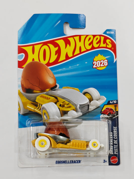 Hot Wheels E Case EggshelleRacer Diecast Car 1:64 Scale