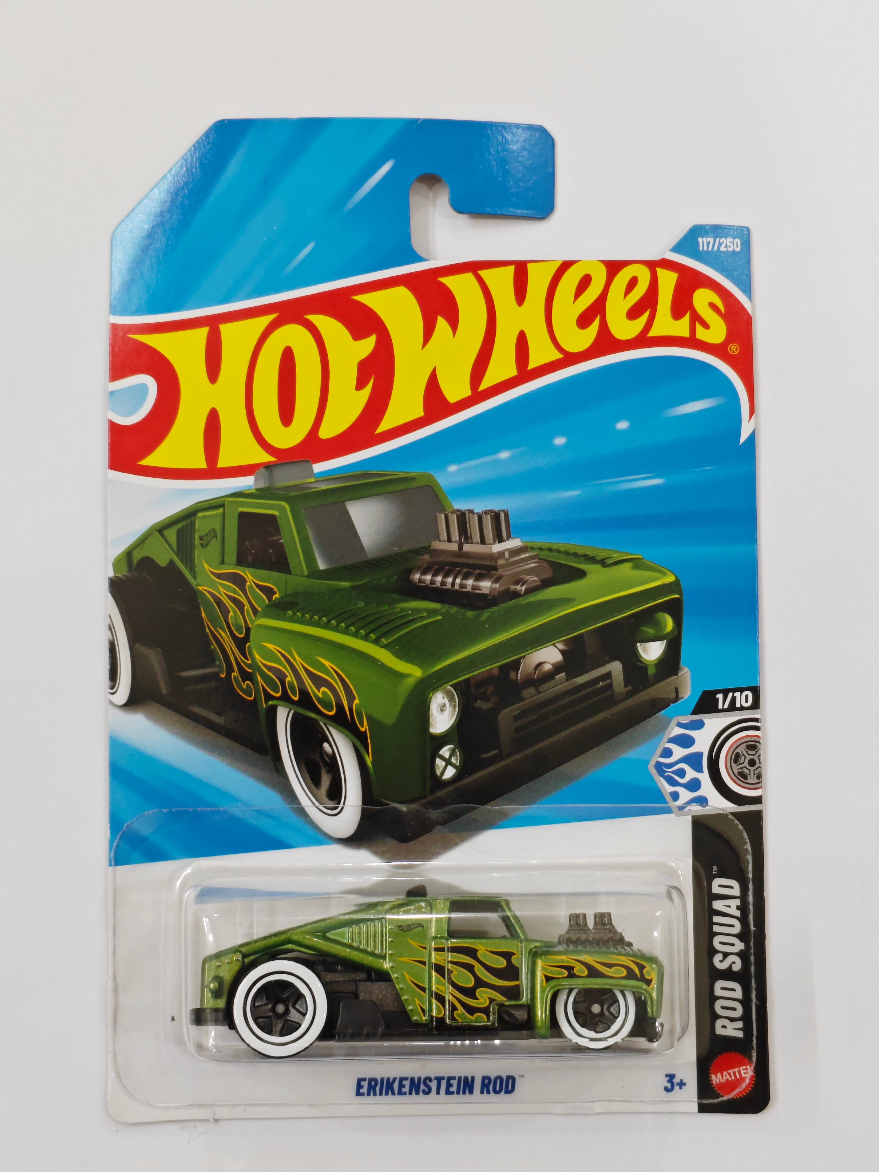 Hot Wheels E Case Erekenstein Rod Diecast Car 1:64 Scale