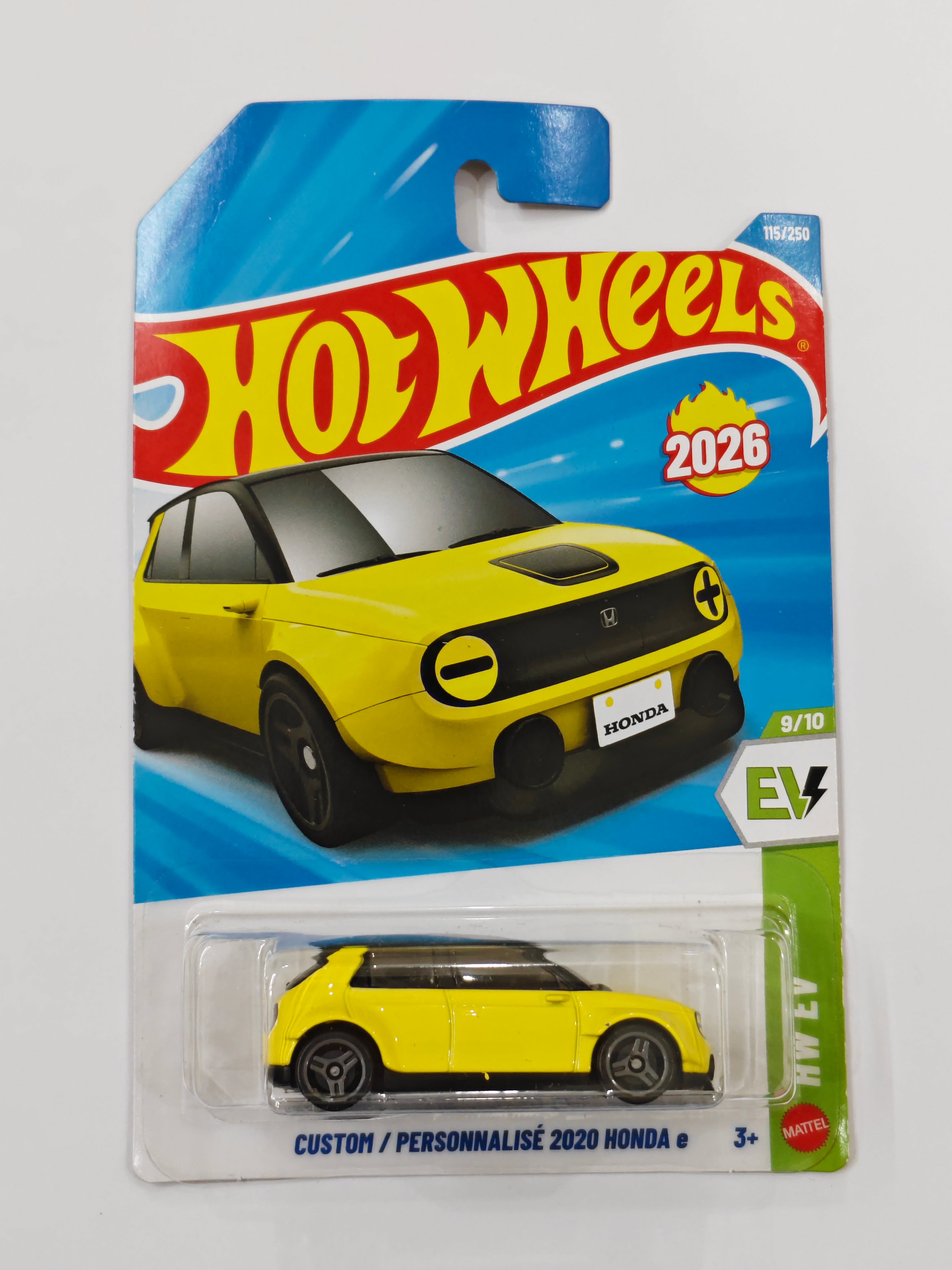 Hot Wheels E Case Custom 2020 Honda E Diecast Car 1:64 Scale