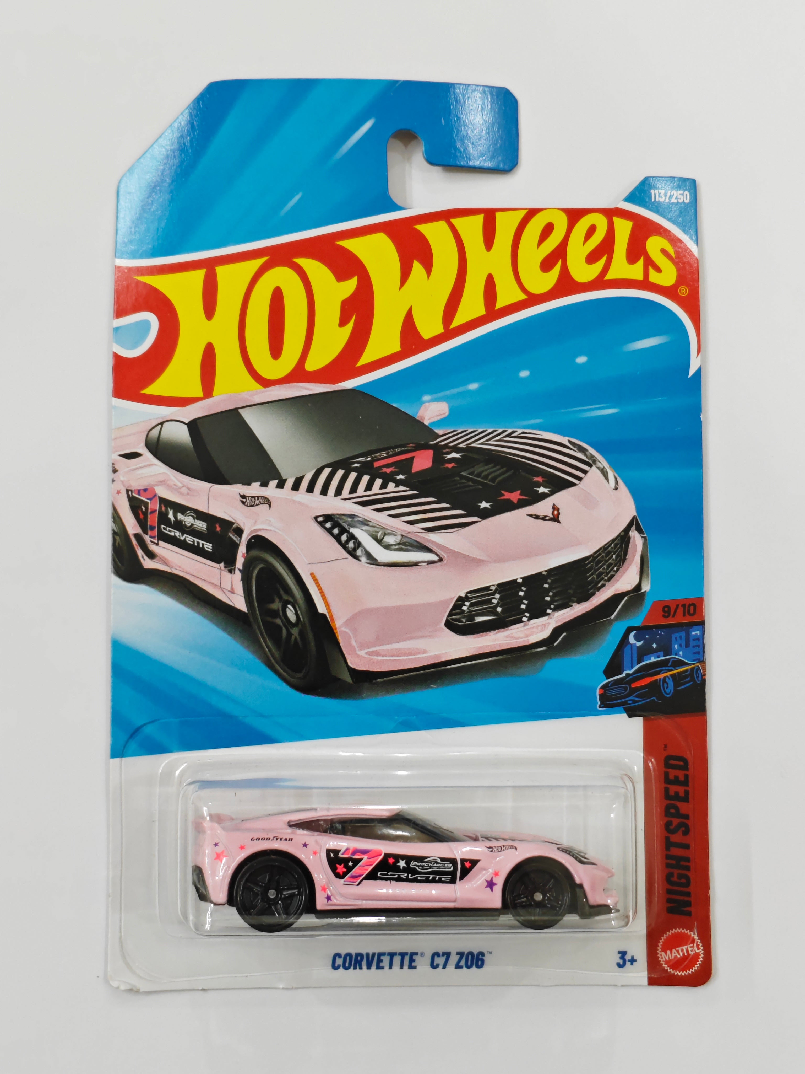 Hot Wheels - Imported - F Case - Corvette C7 Z06 - Diecast Car - 1:64 Scale