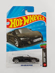 Hot Wheels - E Case - 2019 Audi R8 Spyder Black - Diecast Car 1:64 Scale