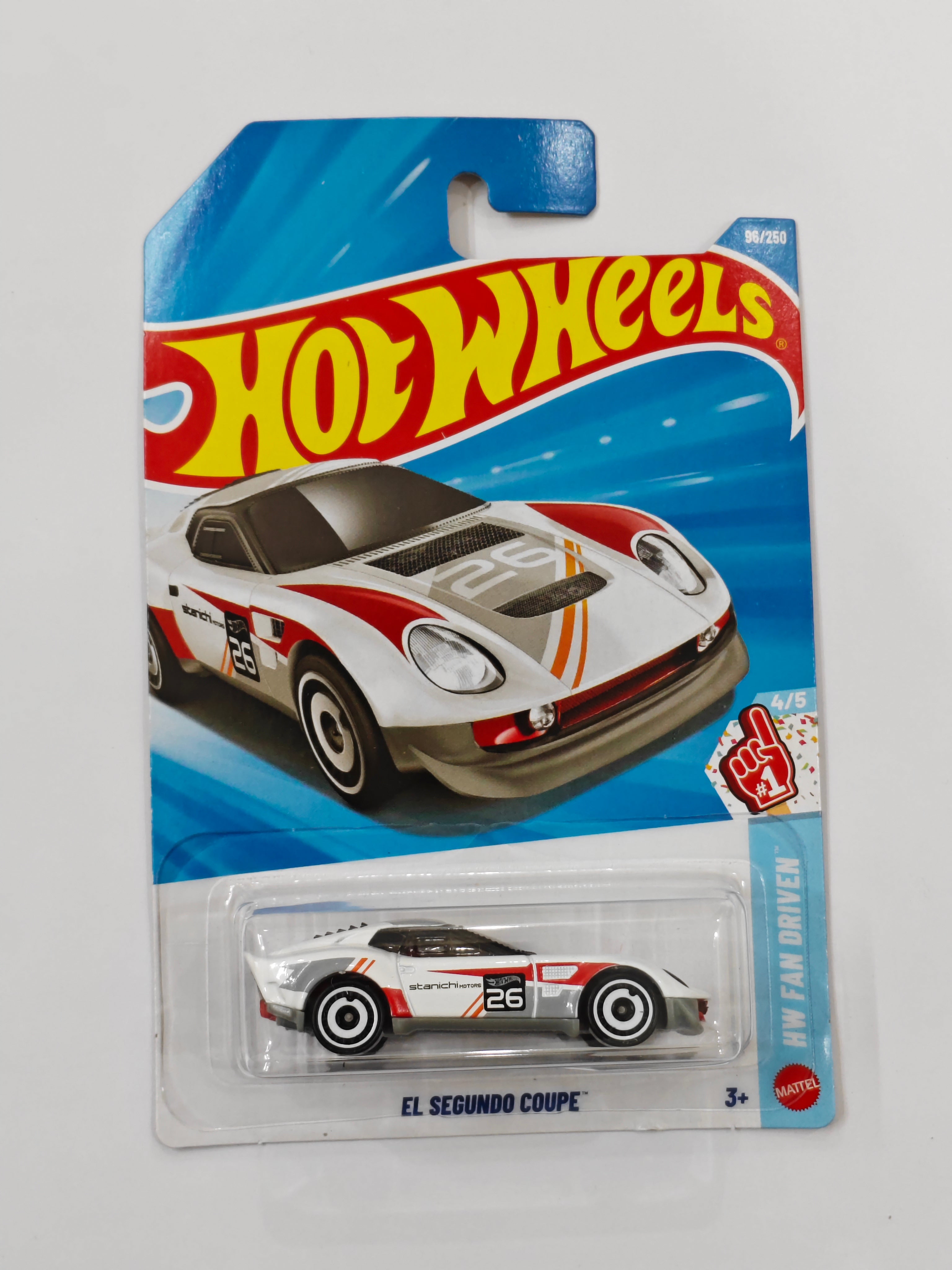 Hot Wheels E Case EL Segundo Coupe Diecast Car 1:64 Scale