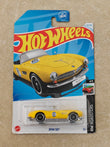 Hot Wheels Imported BMW 507 Yellow Diecast Car 1:64 Scale