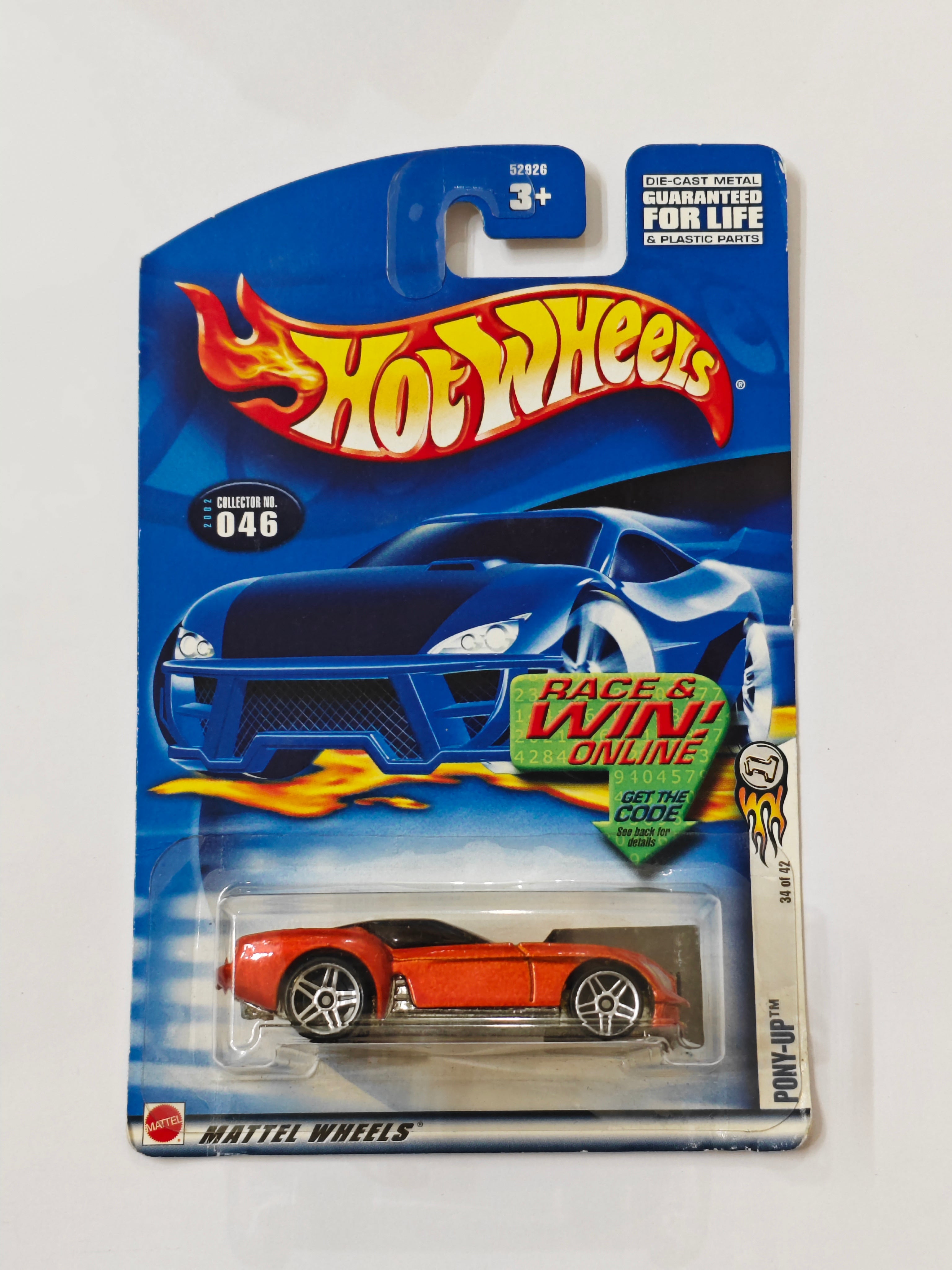 Hot Wheels Imported Pony-Up 1:64 Scale Diecast Car