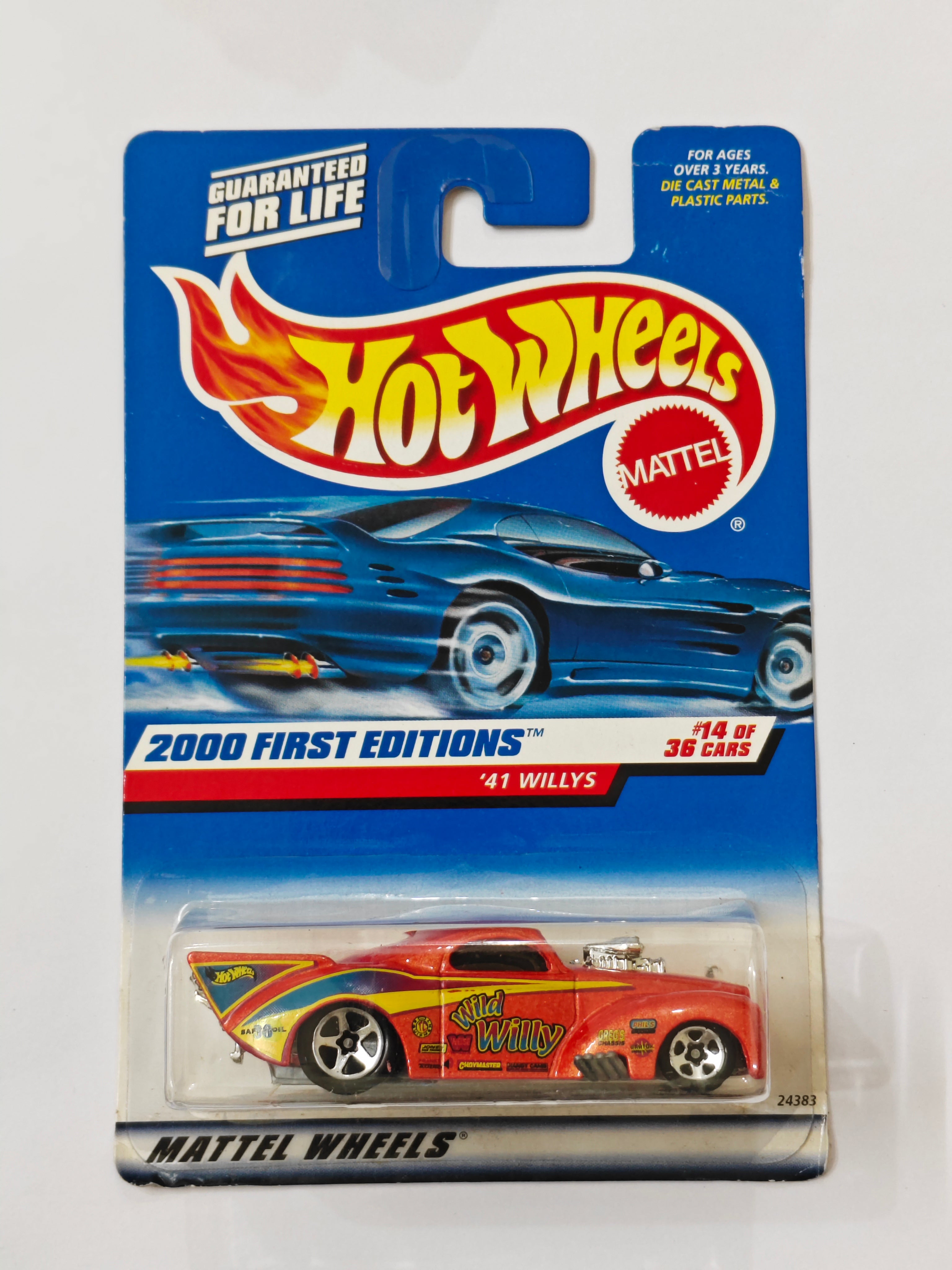 Hot Wheels Imported 41 Willys 1:64 Scale Diecast Car