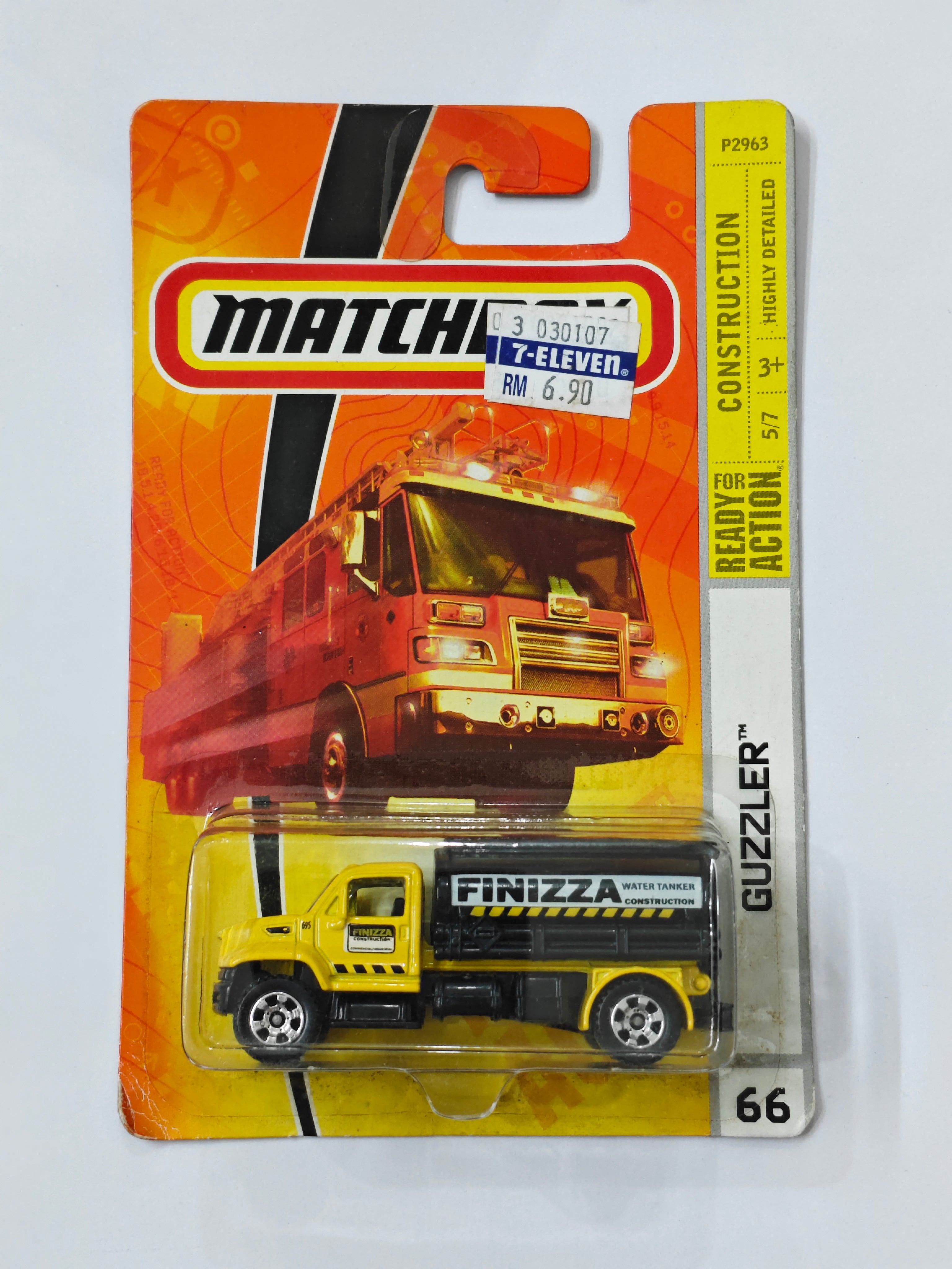 Matchbox Imported Guzzler Diecast Car 1:64 Scale (Soft Corners)
