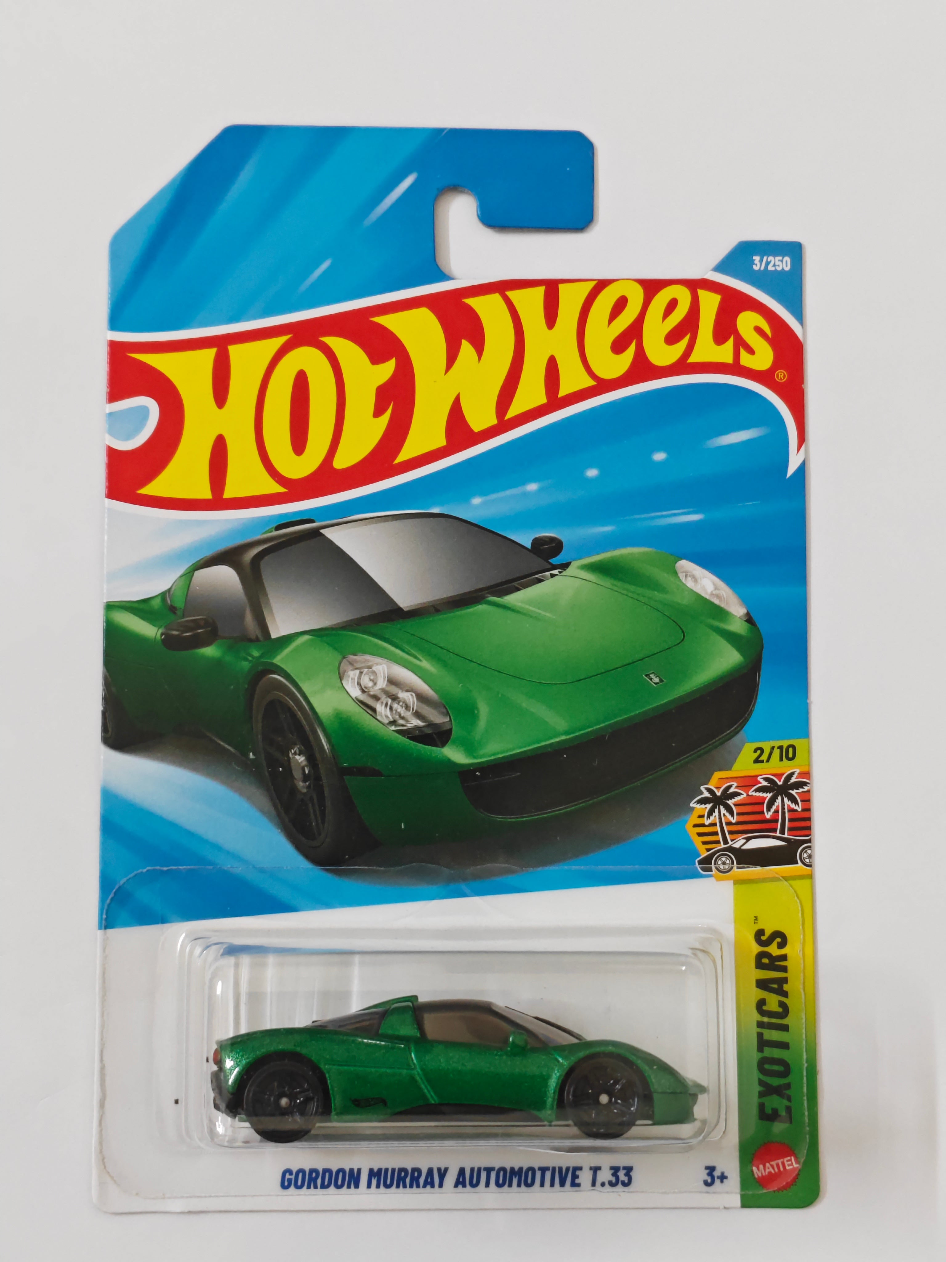 Hot Wheels - G Case - Gordon Murray Automotive T.33 - Diecast Car 1:64 Scale