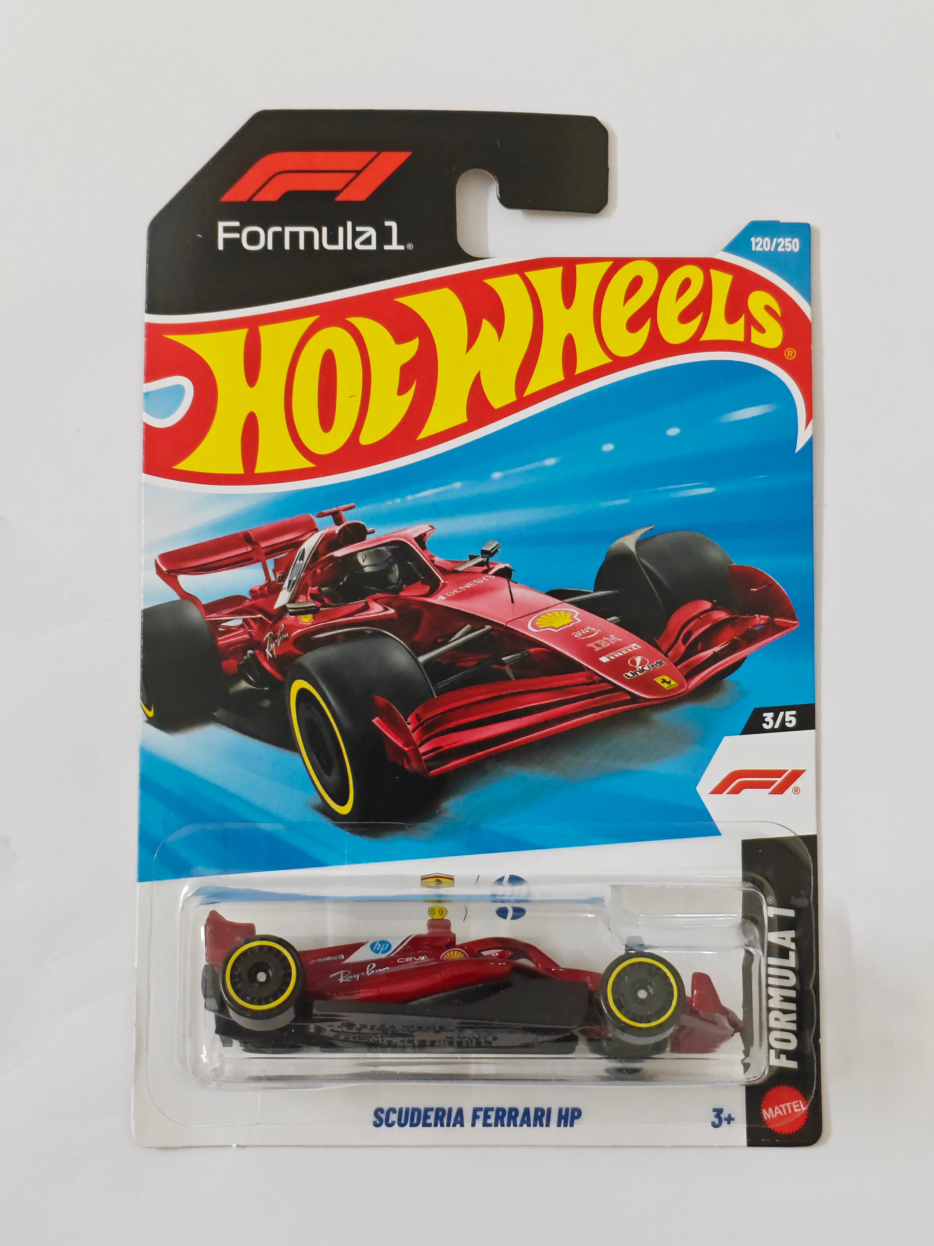 Hot Wheels G Case Scuderia Ferrari HP Diecast Car 1:64 Scale
