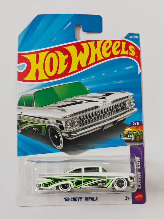 Hot Wheels G Case 59 Chevy Impala Diecast Car 1:64 Scale