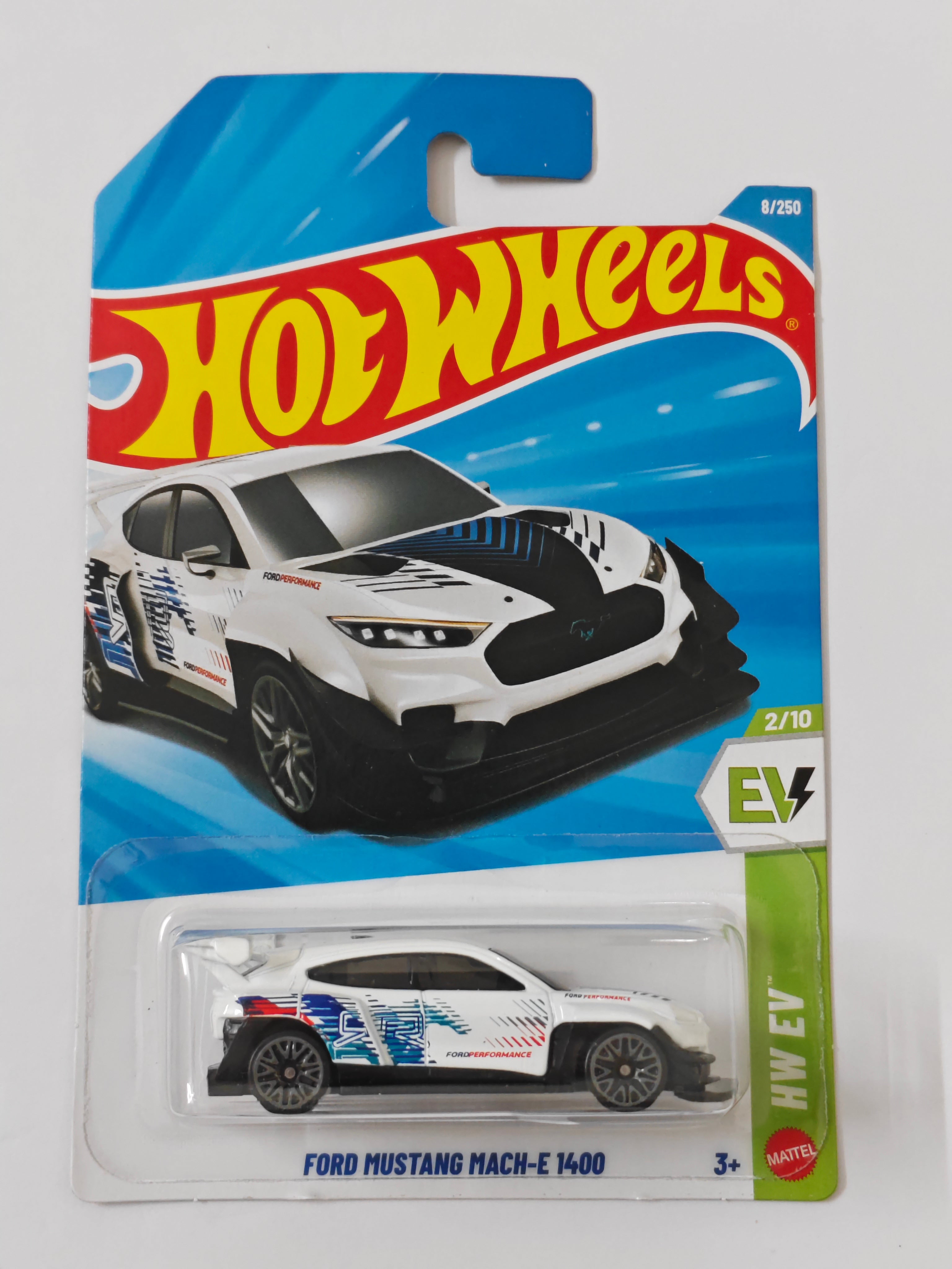 Hot Wheels H Case Ford Mustang Mach E 1400 Diecast Car 1:64 Scale