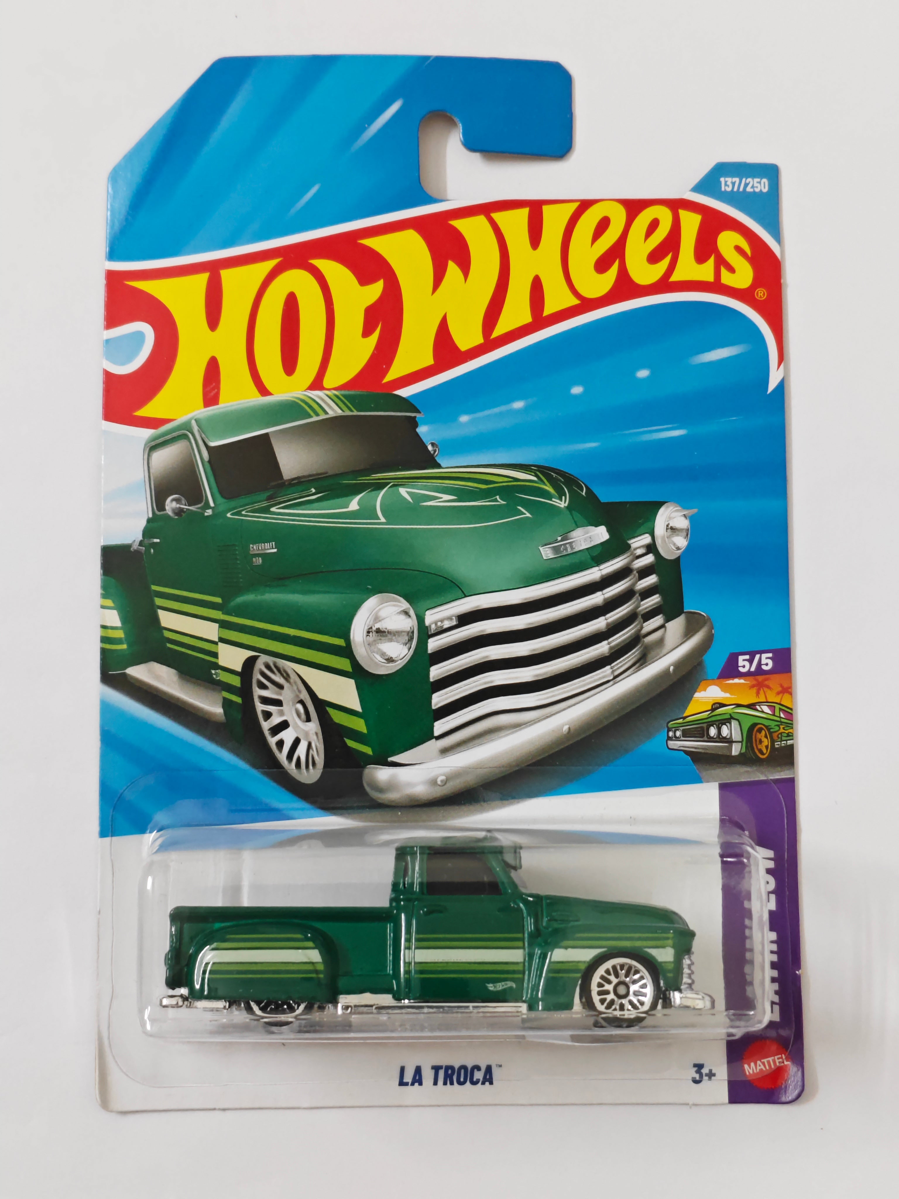 Hot Wheels - Imported - F Case - La Troca - Diecast Car - 1:64 Scale