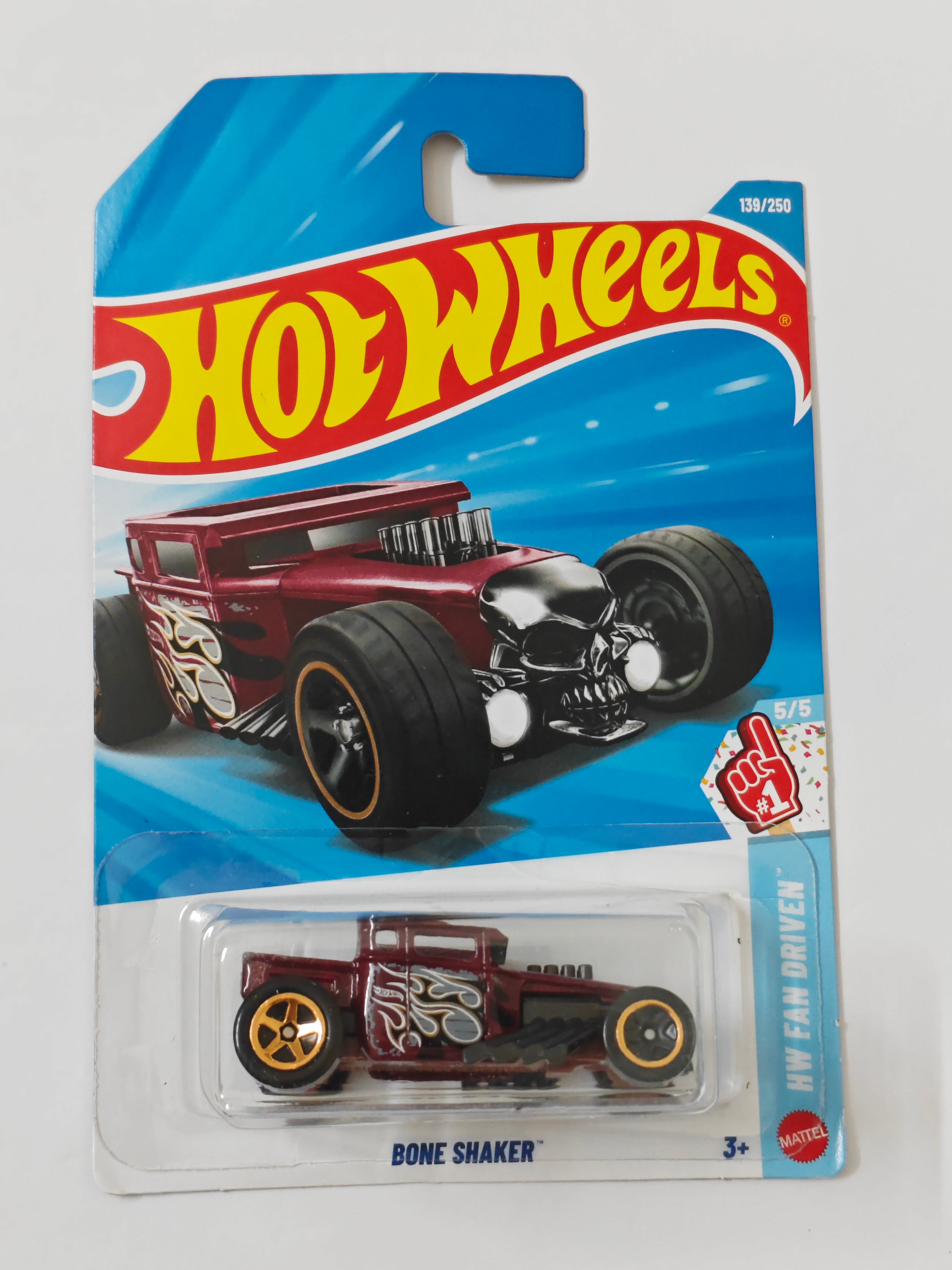 Hot Wheels G Case Bone Shaker Diecast Car 1:64 Scale