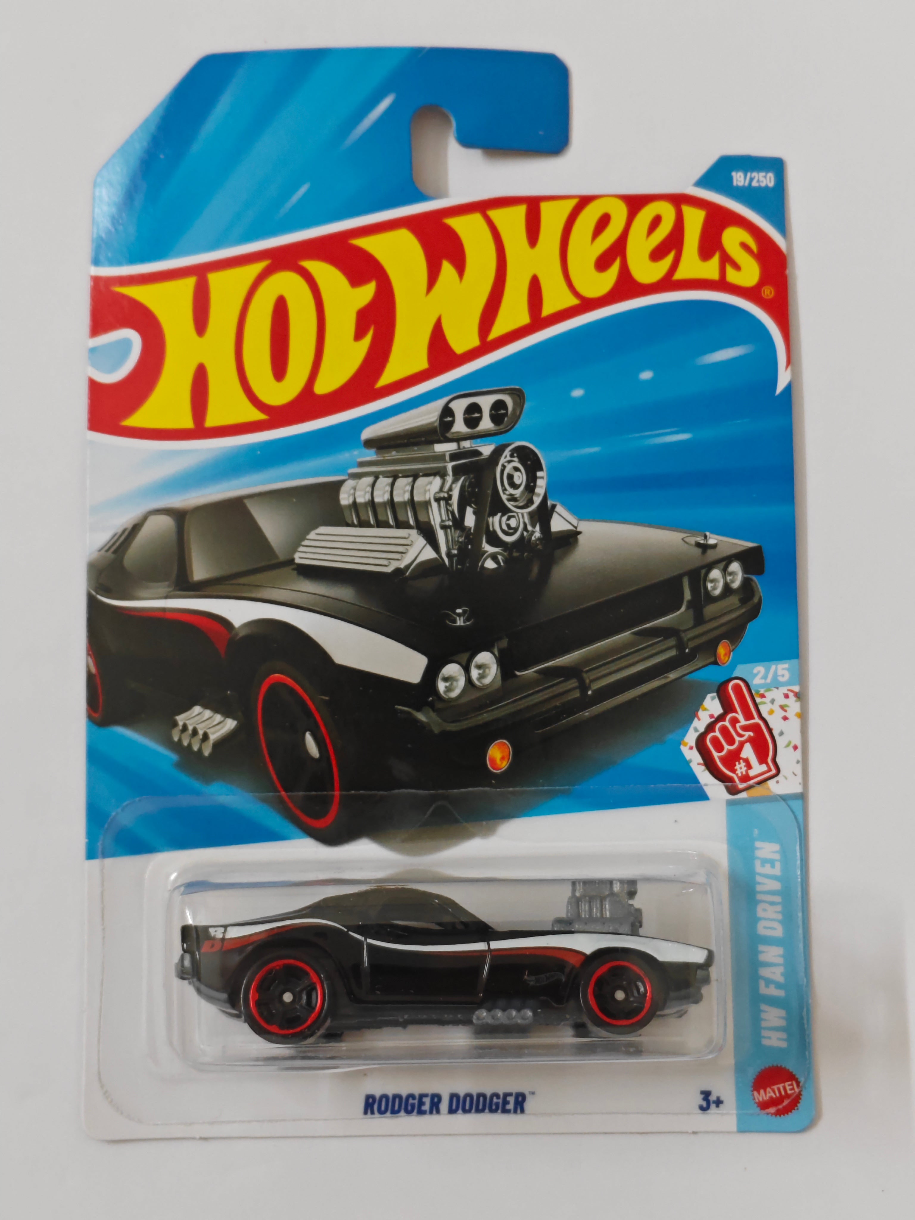 Hot Wheels G Case Rodger Dodger Diecast Car 1:64 Scale