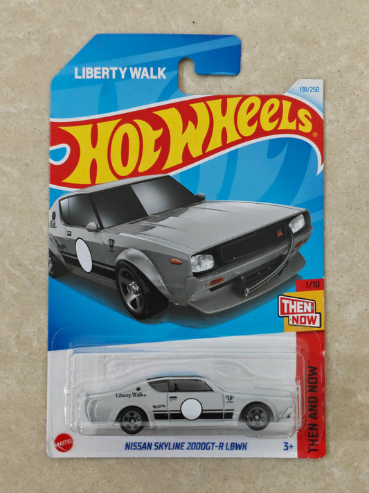 Hot Wheels Nissan Skyline 2000GT -R LBWK Diecast Car 1:64 Scale