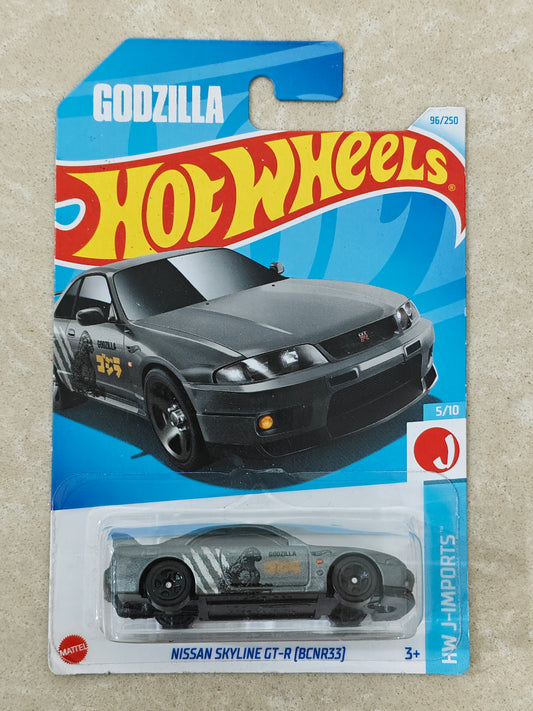 Hot Wheels Nissan Skyline GT-R (BCNR33) Diecast Car 1:64 Scale