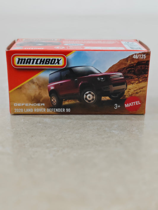 Matchbox 2020 Land Rover Defender 90 Diecast Car 1:64 Scale