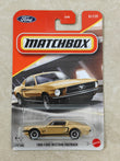 Matchbox - 1968 Ford Mustang Fastback - Diecast Car 1:64 Scale