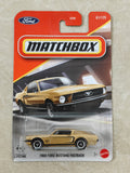 Matchbox - 1968 Ford Mustang Fastback - Diecast Car 1:64 Scale