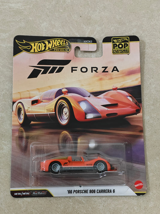 Hot Wheels Forza 66 Porsche 906 Carrera 6 Diecast Car 1:64 Scale