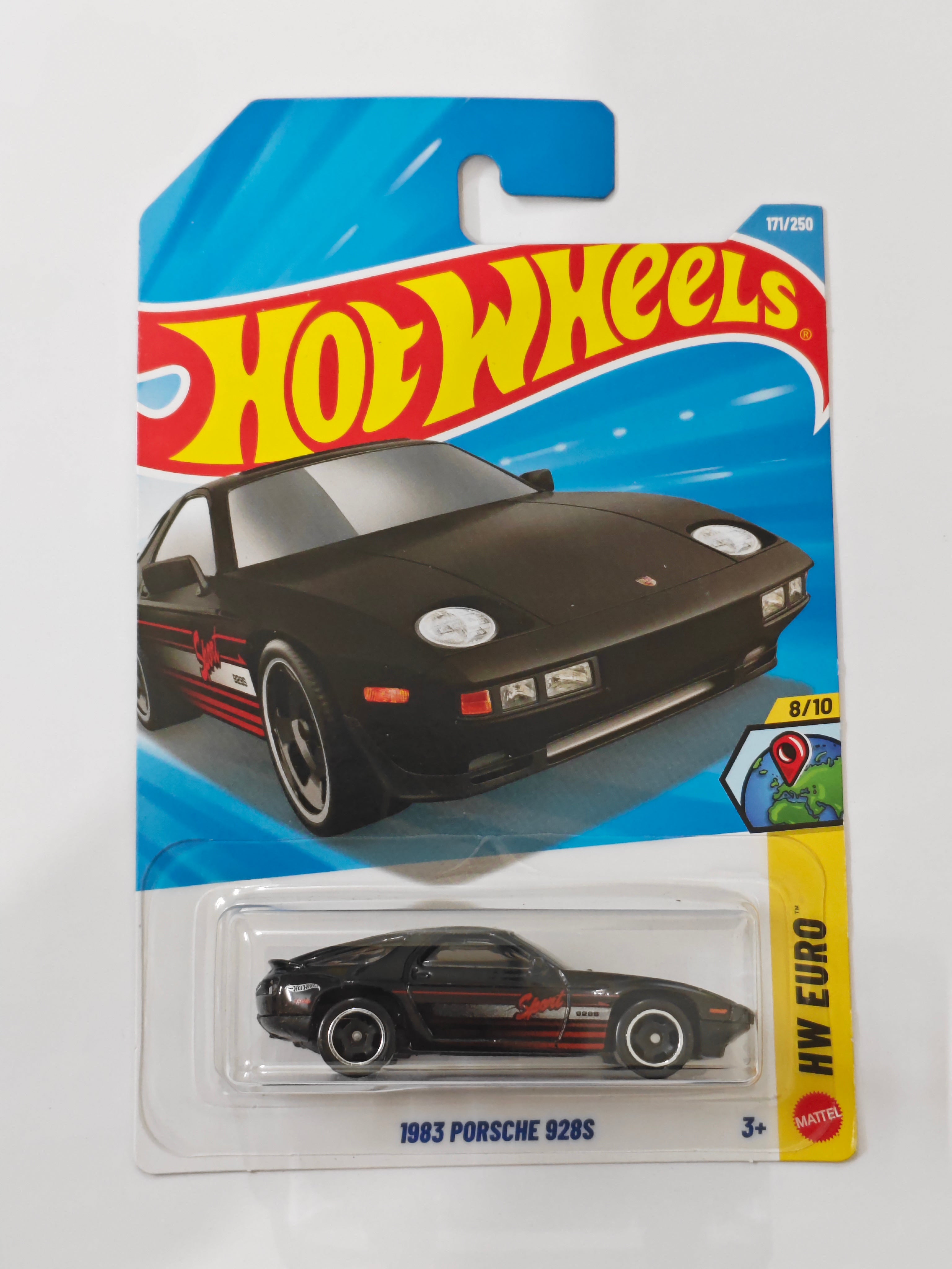 Hot Wheels H Case 1983 Porsche 928S Diecast Car 1:64 Scale