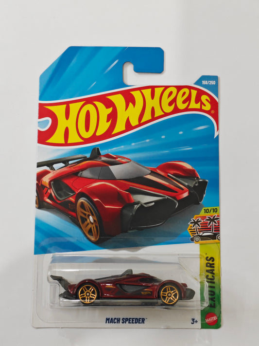 Hot Wheels J Case Mach Speeder Diecast Car 1:64 Scale