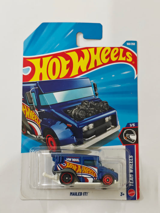 Hot Wheels J Case Mailed It Diecast Car 1:64 Scale