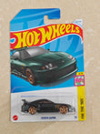 Hot Wheels - Imported - Toyota Supra Green - Diecast Car 1:64 Scale (Creased Card)