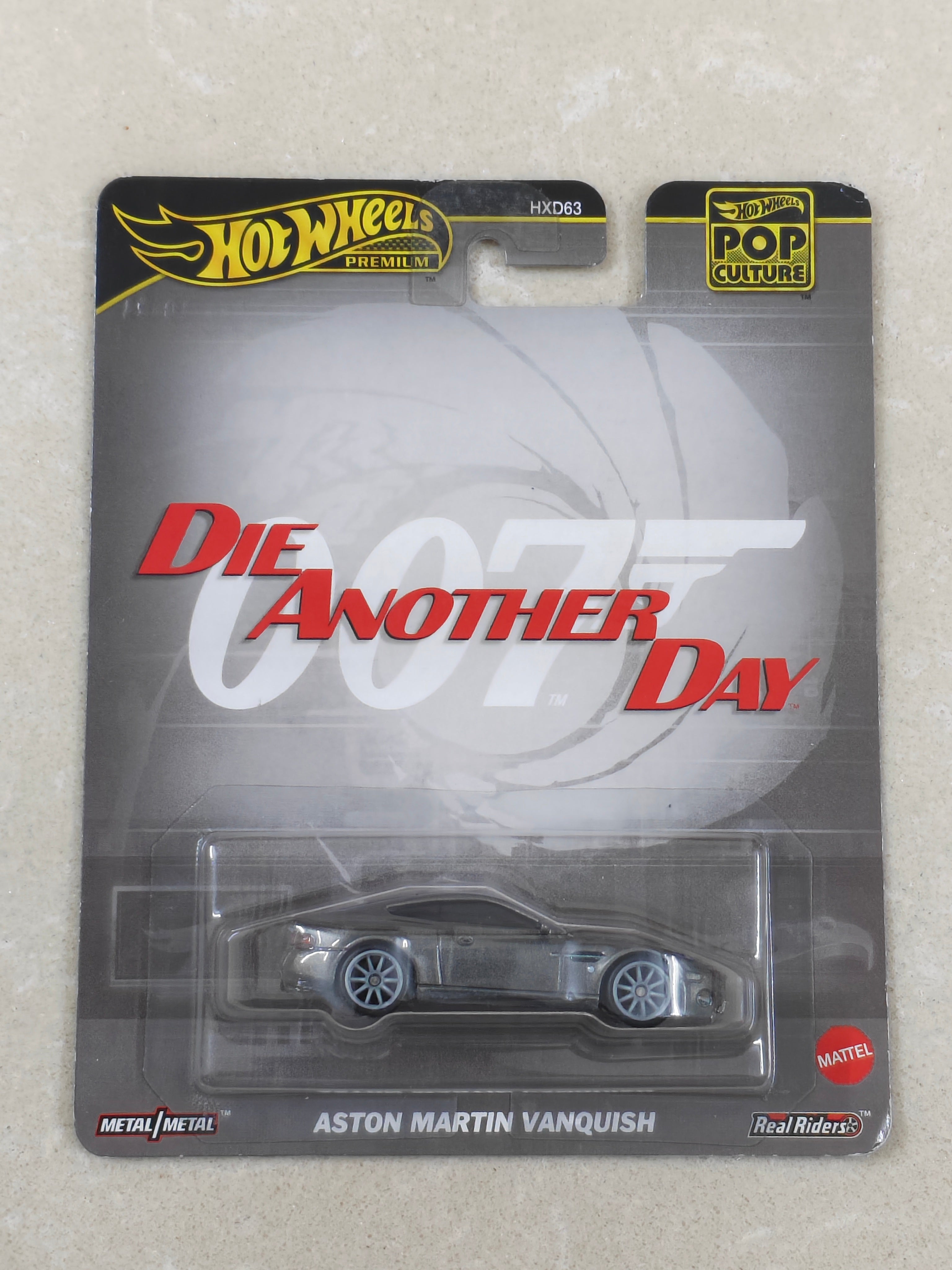 Hot Wheels Premium - Imported - Aston Martin Vanquish- Diecast Car 1:64 Scale