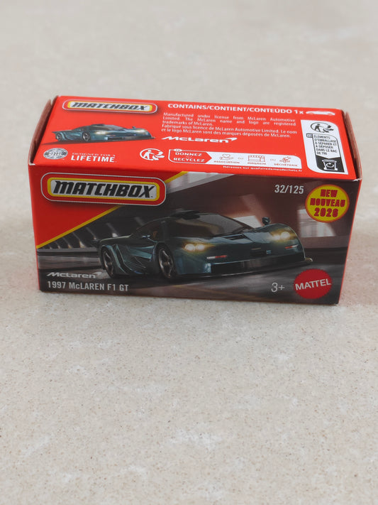 Matchbox - 1997 McLaren F1 GT - 1:64 Scale Diecast Car